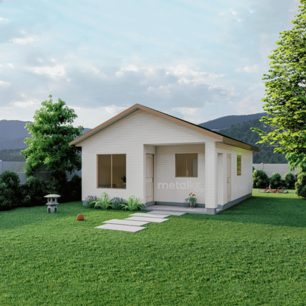 Casa prefabricada Modelo A-48 de 48 m². 2 dormitorios