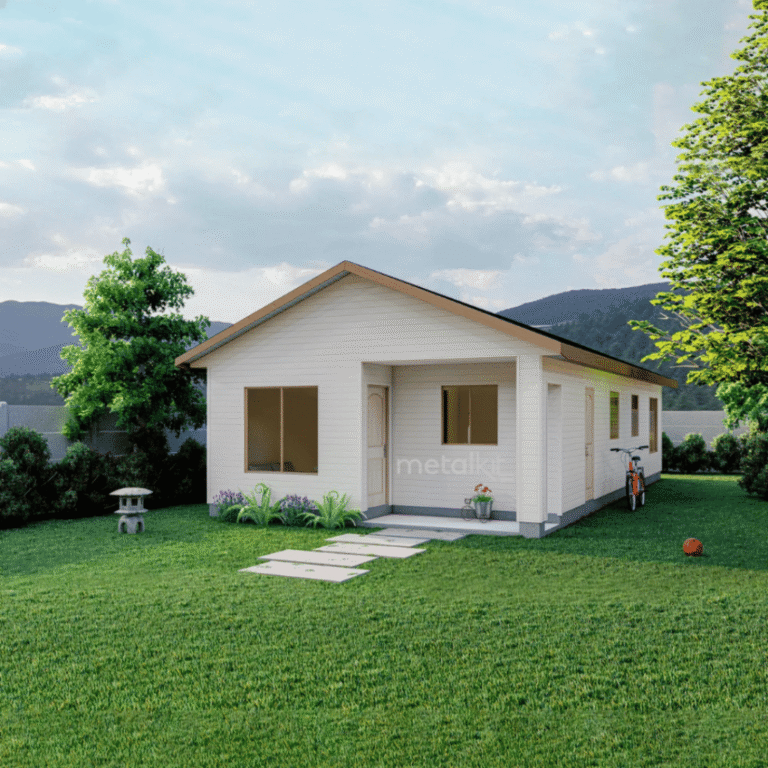 Casa prefabricada Modelo A-68 de 68 m². 3 dormitorios