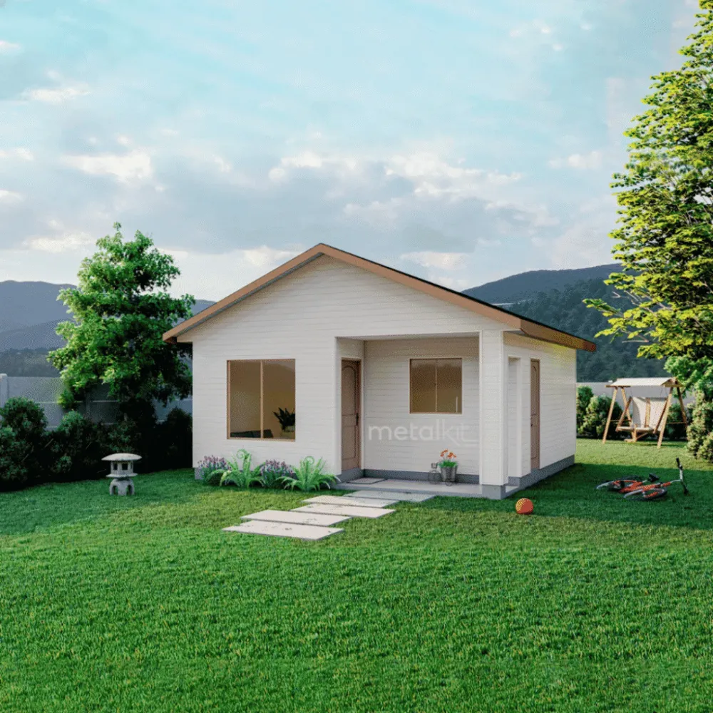 Casa prefabricada Modelo A-37 de 37 m². 1 dormitorio